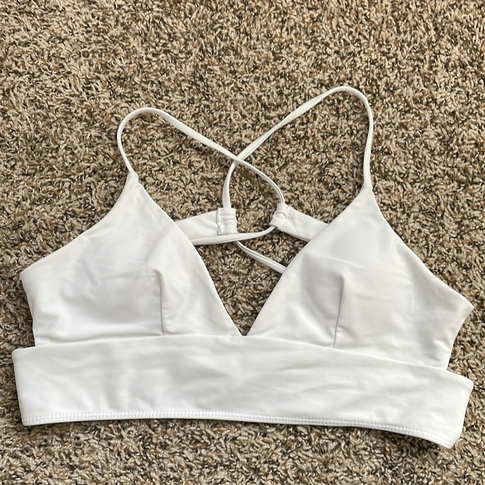 White Bikini Top